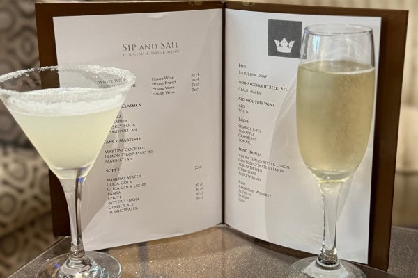river cruise sip and sail drinks