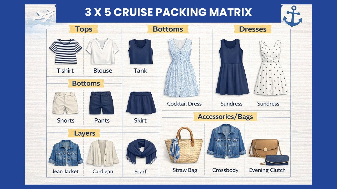cruise packing method