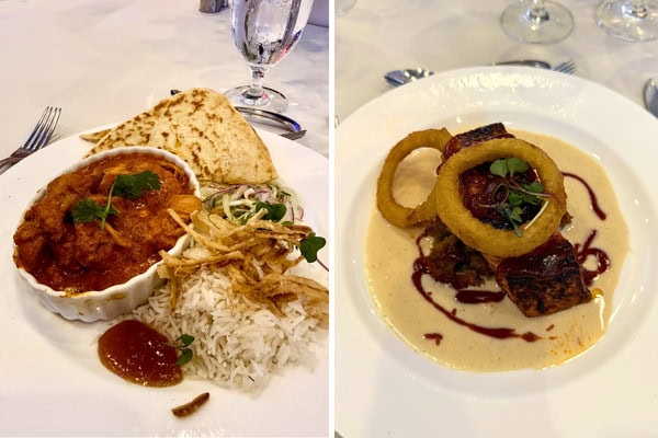 New refreshed main dining room menus 