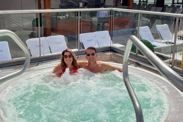 Oceania cruises Alaska Oceania Riviera whirlpool lido deck